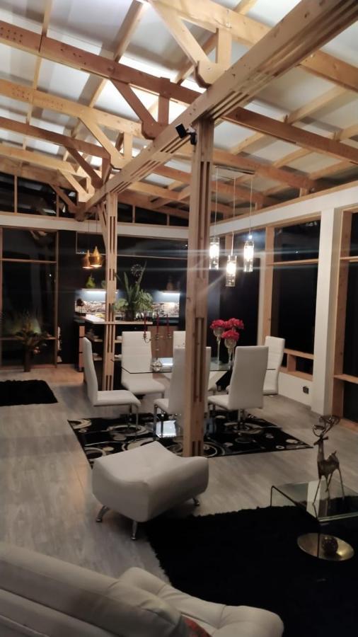 Vila Amonita Casa Campestre, Via Tunja Paipa Exteriér fotografie